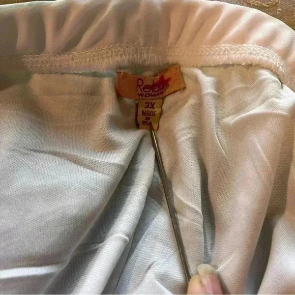 Reba Pleated Lined Green Paisley Maxi Long Fairy Boho Western Skirt Plus 3X EUC - Picture 5 of 6